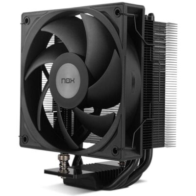 Ventilador con disipador nox hummer r-400/ 12cm