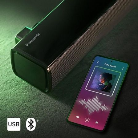 Barra de sonido con bluetooth panasonic sc-htb100/ 45w/ 2.0 - Imagen 7