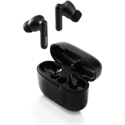 Auriculares bluetooth panasonic rz-b110w con estuche de carga/ autonomía 6h/ negros