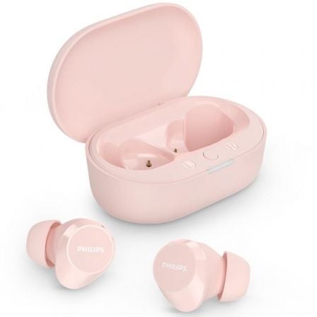 Auriculares bluetooth philips tat1209 con estuche de carga/ autonomía 6h/ rosas - Imagen 6
