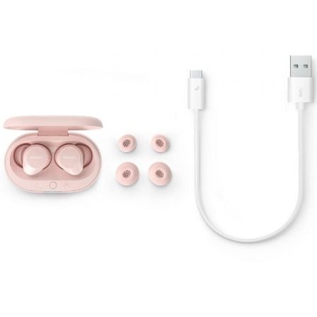 Auriculares bluetooth philips tat1209 con estuche de carga/ autonomía 6h/ rosas - Imagen 10