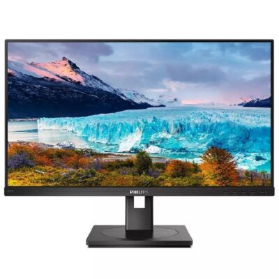 Monitor profesional philips s-line 242s1ae 23.8/ full hd/ multimedia/ regulable en altura/ negro