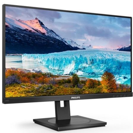 Monitor profesional philips s-line 242s1ae 23.8/ full hd/ multimedia/ regulable en altura/ negro - Imagen 7