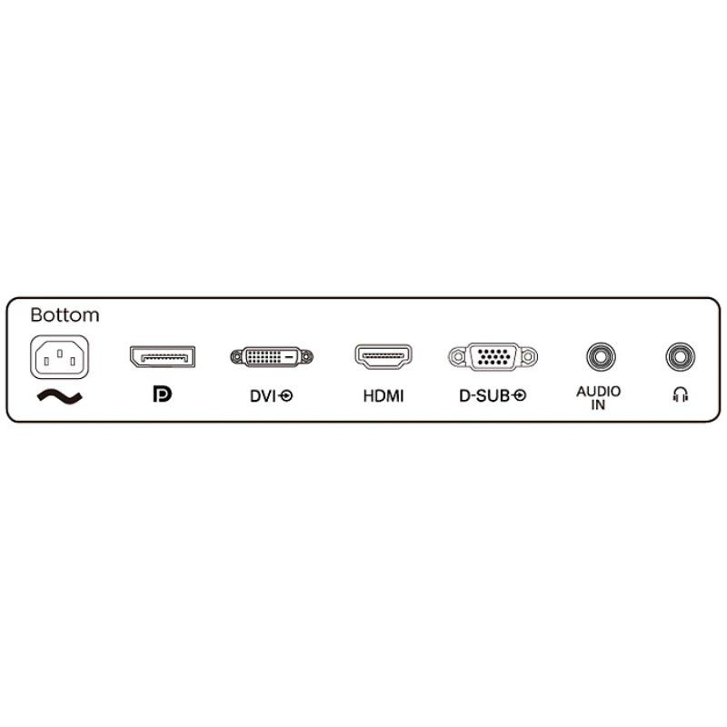 Monitor profesional philips s-line 242s1ae 23.8/ full hd/ multimedia/ regulable en altura/ negro - Imagen 5