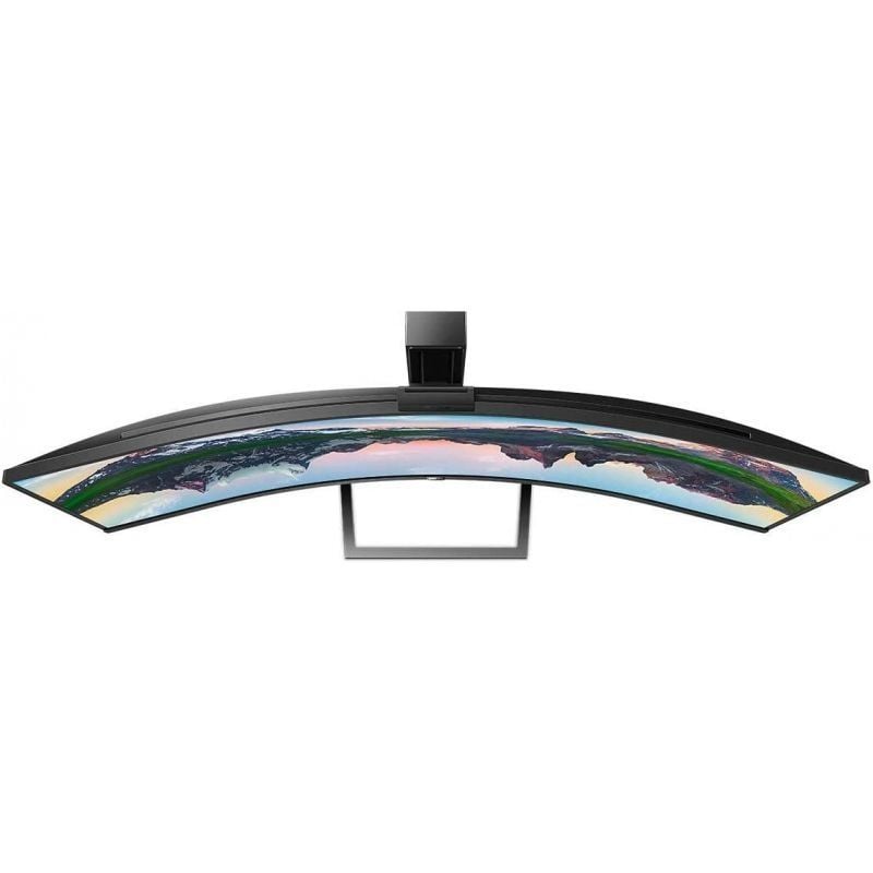 Monitor profesional ultrapanorámico curvo philips 499p9h 48.8/ dual qhd/ webcam/ multimedia/ regulable en altura/ negro - Imagen 5