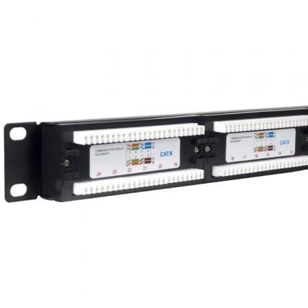Patch panel phasak pu 2420/ 24 puertos/ cat.6/ altura 1u - Imagen 4
