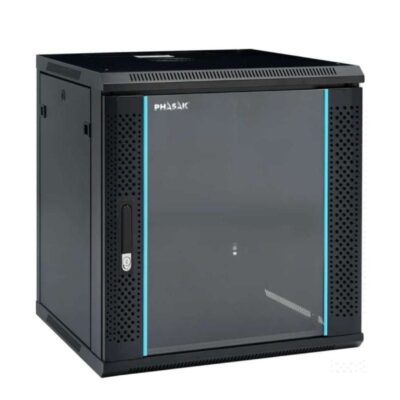 Armario rack mural desmontado phasak pho 2112d/ 19/ altura 12u