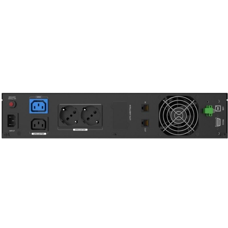 Sai línea interactiva phasak protekt rack/ 2160va-1400w/ 4 salidas/ formato rack - Imagen 2