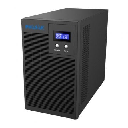 Sai línea interactiva phasak protekt 3160 va/ 3160va-2100w/ 6 salidas/ formato torre - Imagen 3
