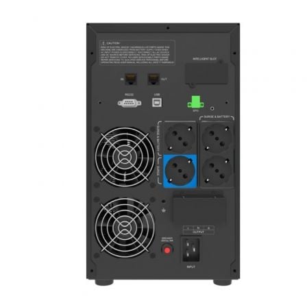 Sai línea interactiva phasak protekt 3160 va/ 3160va-2100w/ 6 salidas/ formato torre - Imagen 4