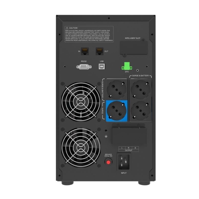 Sai línea interactiva phasak protekt 3160 va/ 3160va-2100w/ 6 salidas/ formato torre - Imagen 2