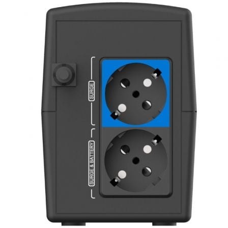 Sai línea interactiva phasak ottima 1060 va interactive/ 1060va-600w/ 2 salidas/ formato torre - Imagen 4