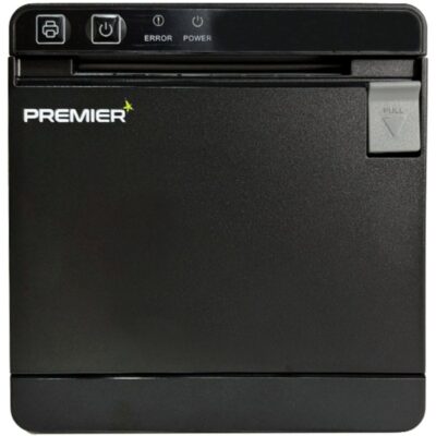 Impresora de tickets premier itp-front ii/ térmica/ ancho papel 80mm/ usb-ethernet/ negra