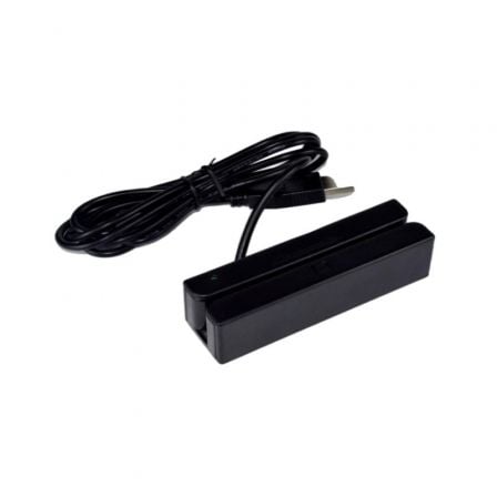Lector de tarjetas banda magnética premier bm-90/ usb - Imagen 2