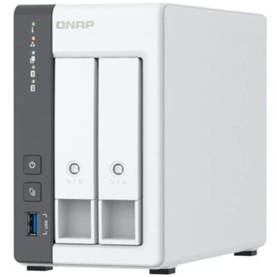 Nas qnap ts-216g/ 2 bahías 3.5- 2.5/ 4gb ddr4/ formato torre