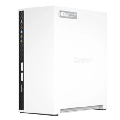 Nas qnap ts-233/ 2 bahías 3.5- 2.5/ 2gb ddr4/ formato torre