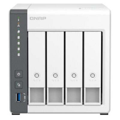 Nas qnap ts-433-4g/ 4 bahías 3.5- 2.5/ 4gb/ formato torre