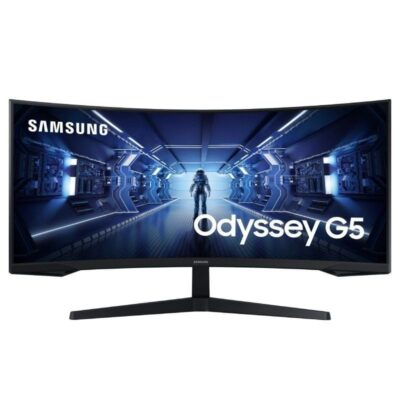 Monitor gaming ultrapanorámico curvo samsung odyssey g5