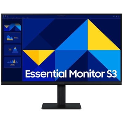 Monitor profesional samsung essential monitor s3 s24d300gau/ 24/ full hd/ negro