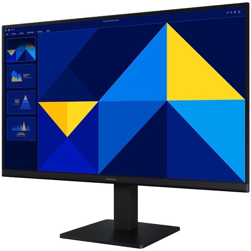 Monitor profesional samsung essential monitor s3 s24d300gau/ 24/ full hd/ negro - Imagen 2