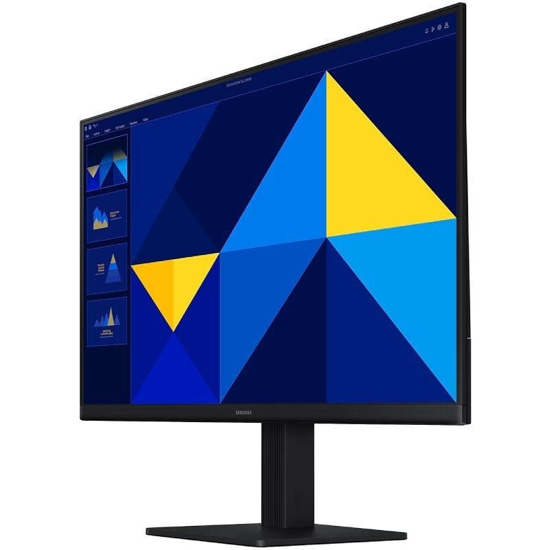 Monitor profesional samsung essential monitor s3 s24d300gau/ 24/ full hd/ negro - Imagen 3