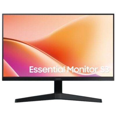 Monitor profesional samsung essential monitor s3 s24f330eau/ 24/ full hd/ negro