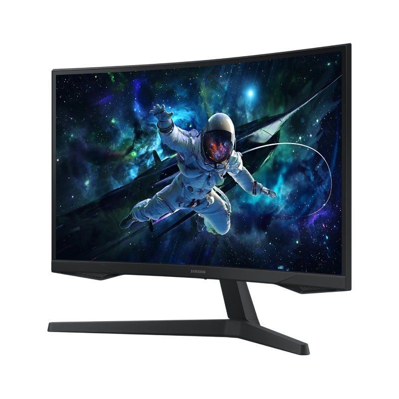 Monitor gaming curvo samsung odyssey g5 s27cg552eu 27/ qhd/ 1ms/ 165hz/ va/ negro - Imagen 2