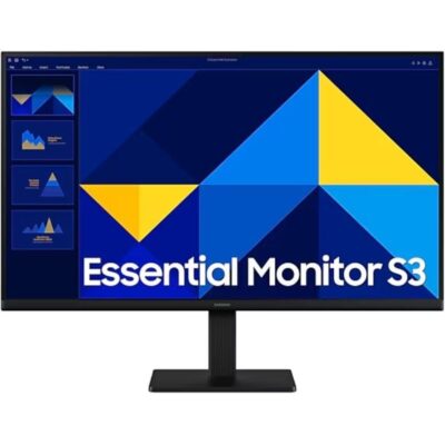 Monitor profesional samsung essential monitor s3 s27d304gau/ 27/ full hd/ negro