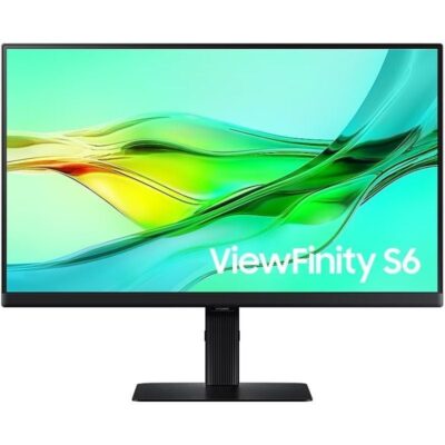 Monitor profesional samsung viewfinity s6 s60ud s27d604uau 27/ qhd/ regulable en altura/ negro
