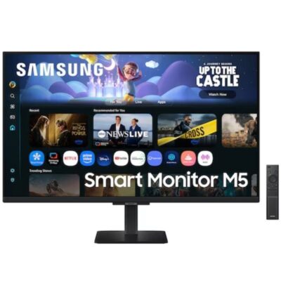 Smart monitor samsung m5 s27fm500eu 27/ full hd/ multimedia/ smart tv/ negro