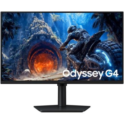 Monitor gaming samsung odyssey g4 g40h s27hg402eu/ 27/ full hd/ 1ms/ 300hz/ ips/ multimedia/ regulable en altura/ negro