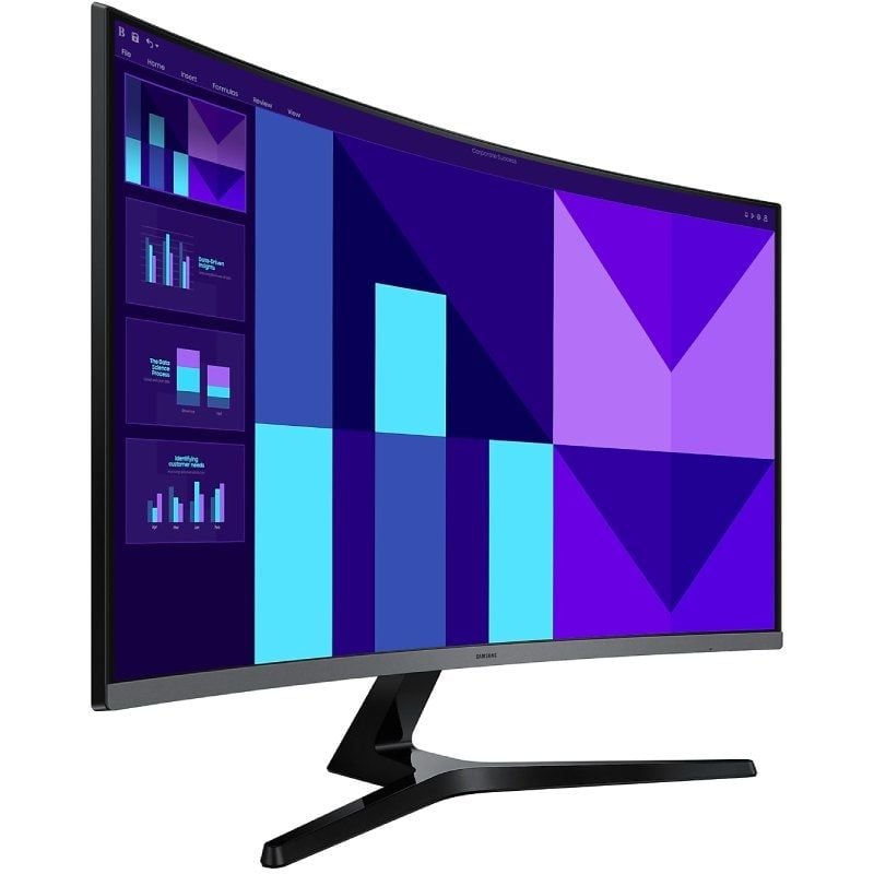 Monitor profesional curvo samsung essential s39gd s32d390gau 32/ full hd/ negro - Imagen 3