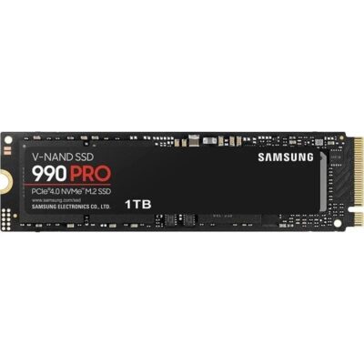 Disco ssd samsung 990 pro 1000gb/ m.2 2280 pcie gen4/ compatible con ps5 y pc