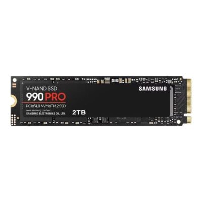 Disco ssd samsung 990 pro 2tb/ m.2 2280 pcie gen4/ compatible con ps5 y pc