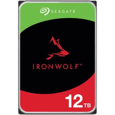 Disco duro seagate ironwolf nas st12000vn0008 12tb/ 3.5/ sata iii/ 256mb