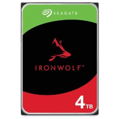 Disco duro seagate ironwolf nas st4000vn006 4tb/ 3.5/ sata iii/ 256mb