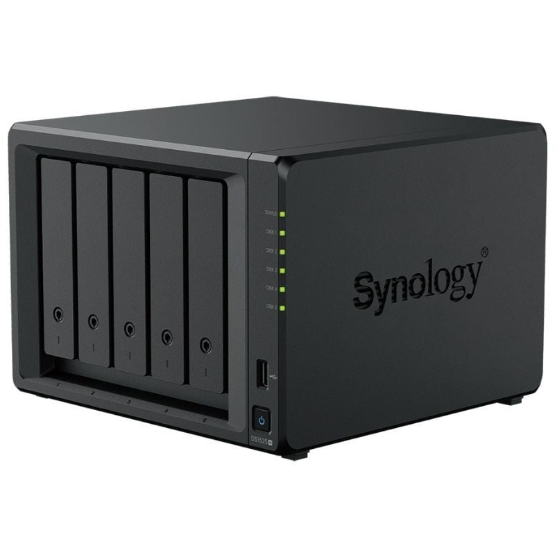Nas synology diskstation ds1525+/ 5 bahías 3.5- 2.5/ 8gb ddr4/ formato torre - Imagen 2