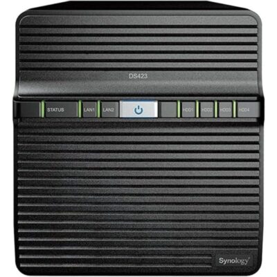 Nas synology diskstation ds423/ 4 bahías 3.5- 2.5/ 2gb ddr4/ formato torre