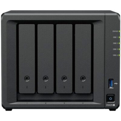Nas synology diskstation ds425+/ 4 bahías 3.5- 2.5/ 2gb ddr4/ formato torre
