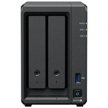 Nas synology diskstation ds725+/ 2 bahías 3.5- 2.5/ 8gb ddr4/ formato torre - Imagen 4