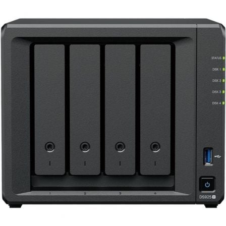 Nas synology diskstation ds925+/ 4 bahías 3.5- 2.5/ 4gb ddr4/ formato torre - Imagen 6