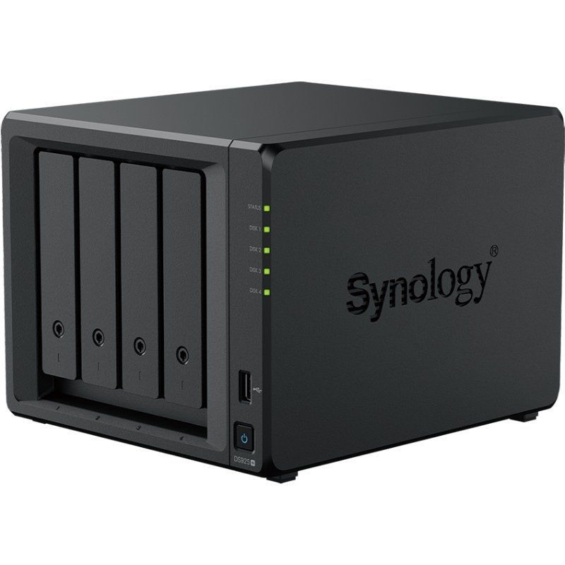 Nas synology diskstation ds925+/ 4 bahías 3.5- 2.5/ 4gb ddr4/ formato torre - Imagen 2