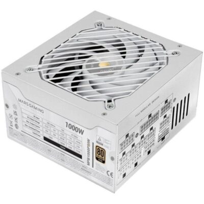 Fuente de alimentación mars gaming mpb1000psi/ 1000w/ ventilador 14cm/ atx 3.1/ pcie 5.1/ 80 plus gold