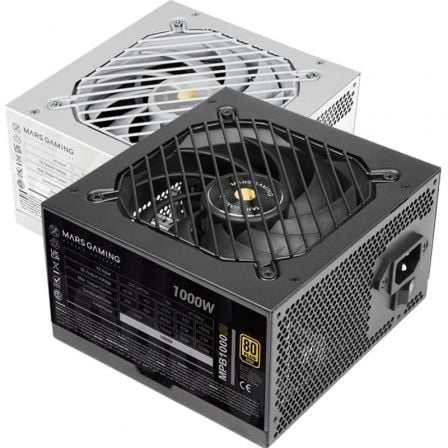 Fuente de alimentación mars gaming mpb1000si/ 1000w/ ventilador 12cm/ 80 plus gold - Imagen 4