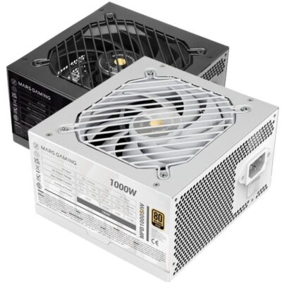 Fuente de alimentación mars gaming mpb1000si/ 1000w/ ventilador 12cm/ 80 plus gold