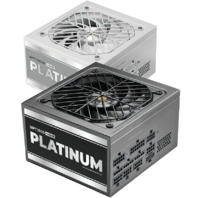 Fuente de alimentación mars gaming mpt1000/ 1000w/ ventilador 12cm/ atx 3.1/ pcie 5.1/ 80 plus platinum/ negra