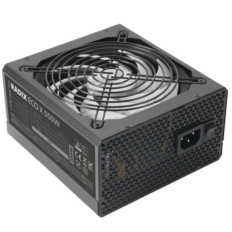Fuente de alimentación tacens radix eco x 550/ 550w/ ventilador 14cm - Imagen 3