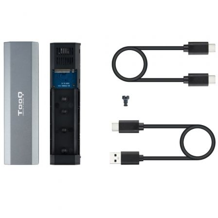 Caja externa para disco ssd m.2 nvme tooq tqe-2223g/ usb 3.2 - Imagen 7