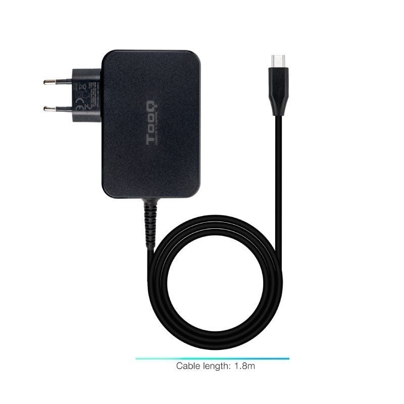 Cargador de portátil gan tooq tqlc-usbcgan90pd/ 1xusb tipo-c/ 90w/ automático/ voltaje 5-20v - Imagen 3