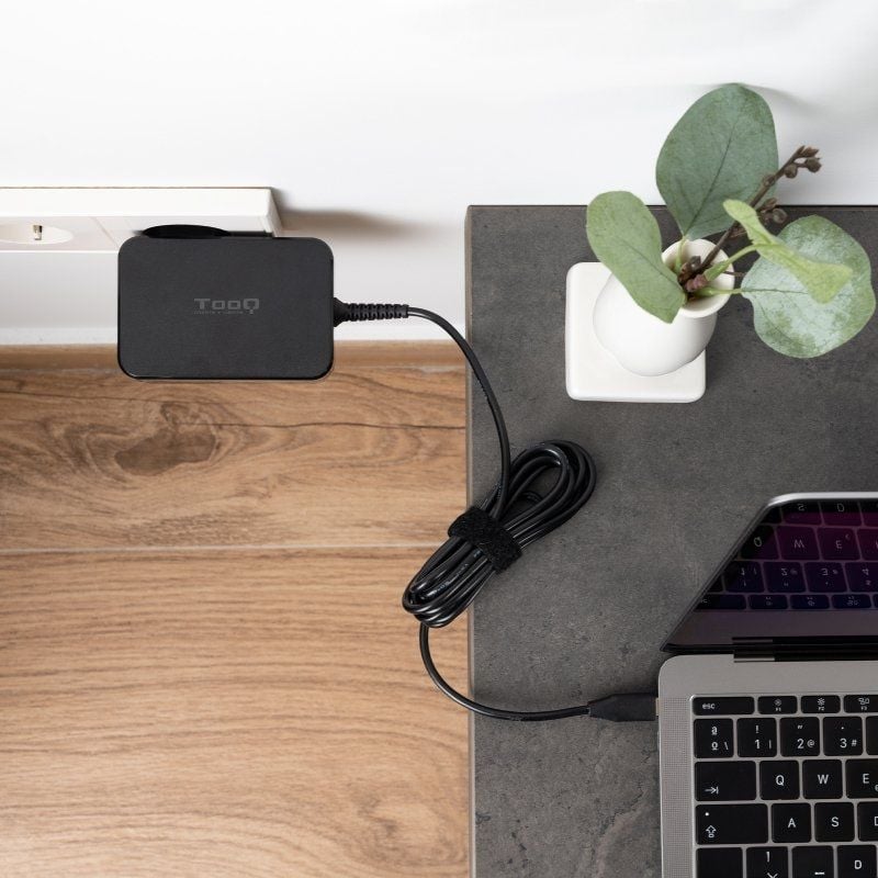 Cargador de portátil gan tooq tqlc-usbcgan90pd/ 1xusb tipo-c/ 90w/ automático/ voltaje 5-20v - Imagen 4